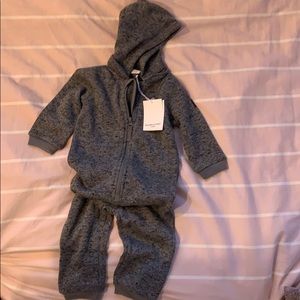 Fleece zip romper by polarn o. Pyret 6-12 months